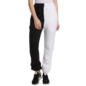 La Detresse The Lovers Colorblocked Sweatpants